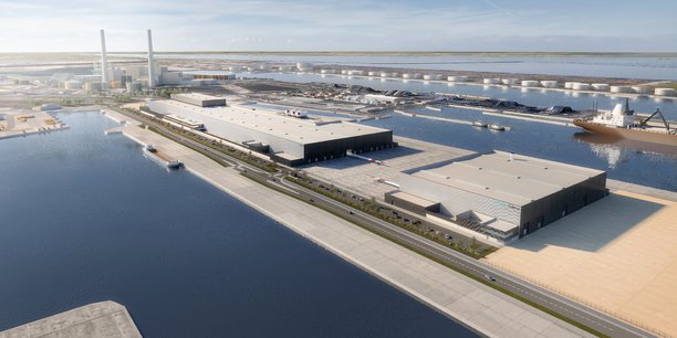 Au Havre, Siemens Gamesa se flatte de construire un outil unique au monde avec sur un même site la fabrication de pales, de turbines et un port d'installation des éoliennes en mer.