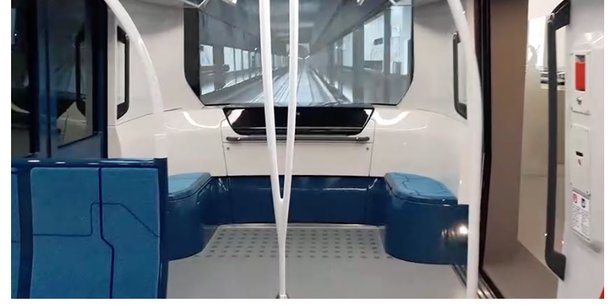 Le métro du Grand Paris ne roulera pas avant 2024, mais on peut déjà en avoir un avant-goût en visitant un quai d'une station modèle avec une maquette d'un bout de rame grandeur nature.