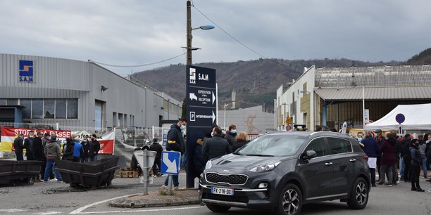 La fonderie SAM est occupée par ses salariés depuis plusieurs jours, suite à la décision de Renault.