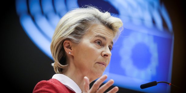 Ursula Von der Leyen, la présidente de la Commission européenne.