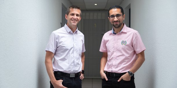 Stéphane Bascobert et Amine Karray ont fondé la société Innov'ATM.