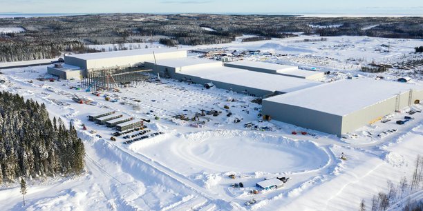Une usine de Northvolt en Suède.