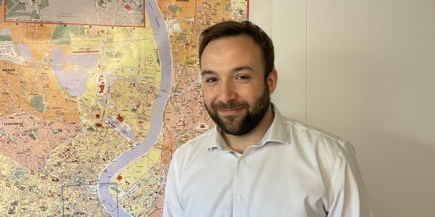 Thibaut Baladon, chef de projet logistique urbaine et mobilité électrique à Bordeaux Métropole.