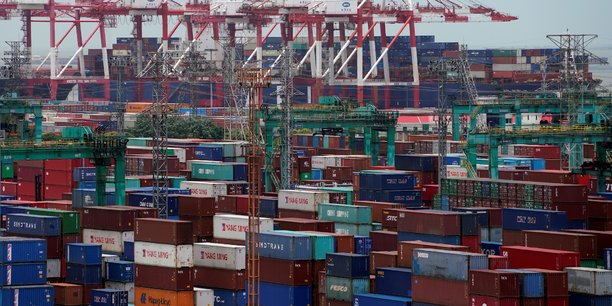 Le prix moyen pour l'acheminement d'un container entre Shanghai (photo) et l'Europe occidentale est passé de 890 dollars en juin 2020 à 3.800 dollars en décembre et 6.351 dollars en juin.