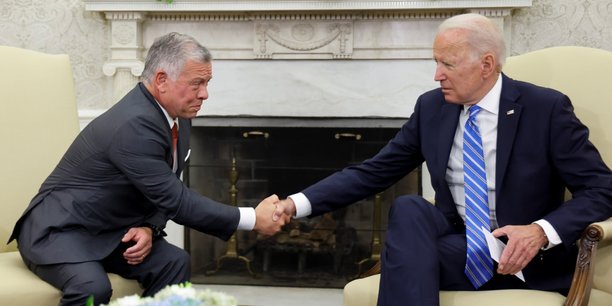 Biden a recu le roi jordanien pour discuter du moyen-orient[reuters.com]
