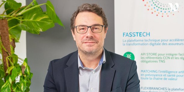 Xavier Favre, dirigeant de Fasst basé à Angoulême et Bordeaux.
