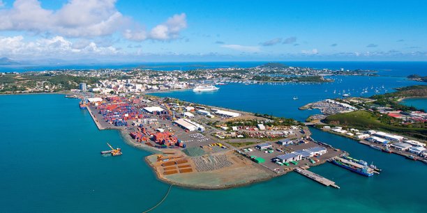 Le porte autonome de Nouméa en Nouvelle-Calédonie.