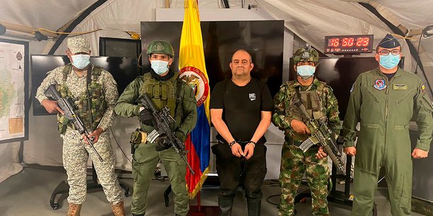 Colombie: arrestation du narcotrafiquant otoniel[reuters.com]