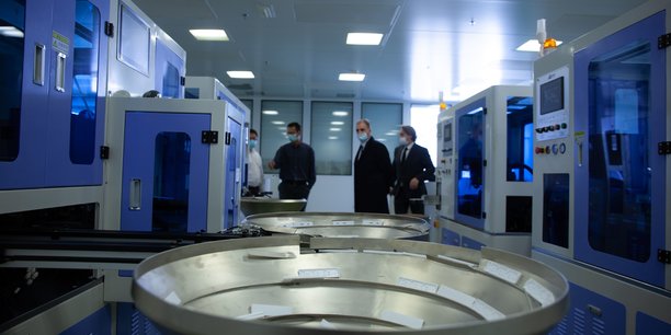 Les salles blanches de l’ancienne usine de 3M à Pithiviers ont été maintenues en fonctionnement et serviront pour la fabrication des tests de dépistage d’Innova Medical Group.