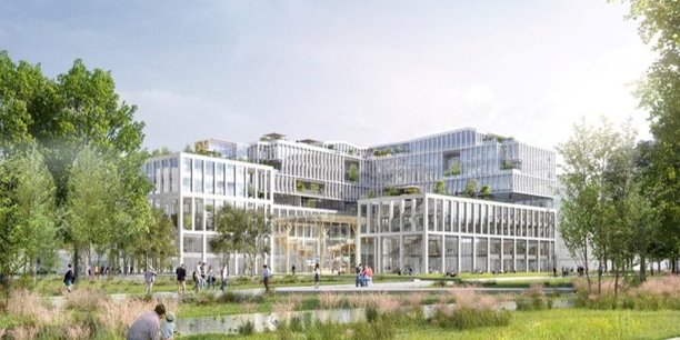Le futur campus de Onepoint à Bordeaux Euratlantique s'étendra sur 20.000 m2.