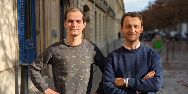 Nicolas Burel, CTO, et Aurélien Negret, CEO, de la startup Everping.