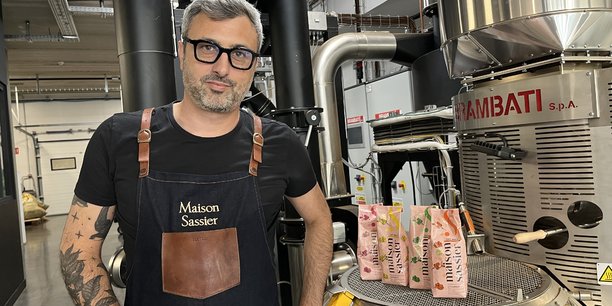Mathieu Sassier a lancé sa marque de café en grain, Maison Sassier, en juin dernier.