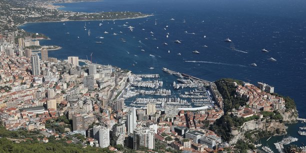 Vue générale de Monaco.