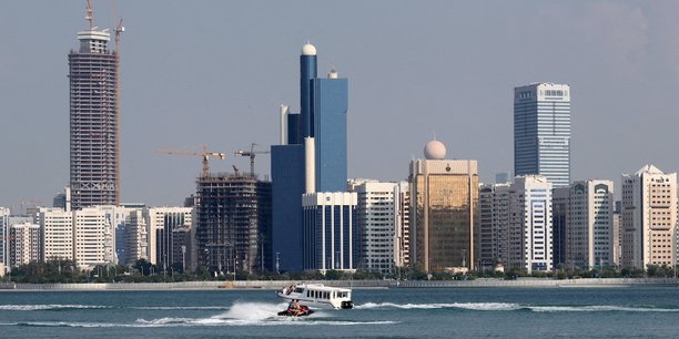 Vue générale d'Abou Dabi, la capitale des Emirats arabes unis.