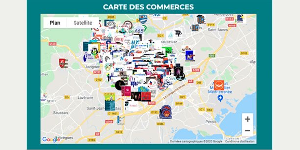 Environ 740 commerces de la métropole de Montpellier se sont inscrits sur la plateforme en ligne Je soutiens mes commerçants, lancé en novembre 2020.