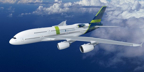Airbus et CFM s'associent pour tester un moteur à hydrogène sur un A380.