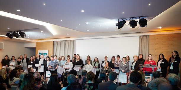 Lauréates des Trophées Femmes en EA et en ESAT 2022