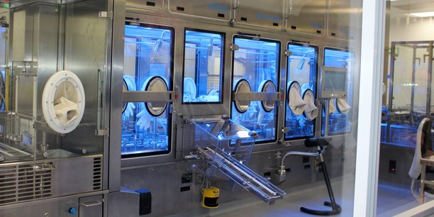 La nouvelle ligne de production Optima, chez Catalent Biologics, à Limoges pourra produire 10 millions de solutions injectables par an.
