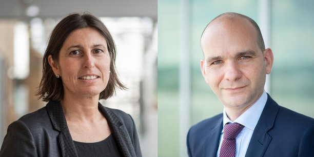 Christine Dropsy et Ludovic Renaud pilotent la nouvelle banque d'affaires de la Caisse d'épargne Aquitaine Poitou Charentes.