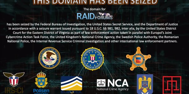 RaidForums, the most famous illegal data leak marketplace, has been hacked by Europol and the FBI