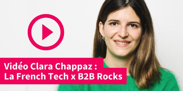 Clara Chappaz, Directrice de la French Tech, prend la parole en vidéo
