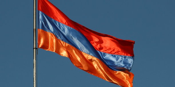 Drapeau de l'Arménie.