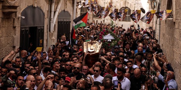 Affrontements a jerusalem lors des funerailles de la journaliste shireen abu akleh[reuters.com]