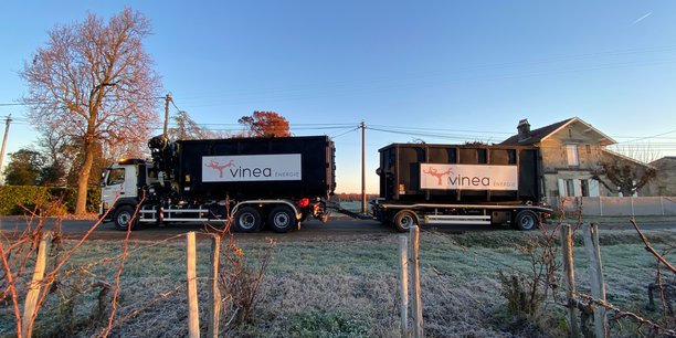 Malgré les difficultés de son modèle économique, Vinea Energie affiche déjà 5.500 tonnes de ceps de vigne ramassés et recyclés. De quoi éviter l'émission de 4.850 tonnes de CO2.