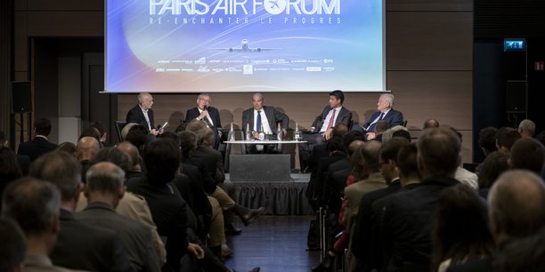 « Nous butons sur la phase 1B. Il y a un désaccord aujourd'hui sur la nature même de la coopération à avoir entre nous sur ces programmes... », indique EricTrappier, PDG de Dassault Aviation, à propos du partage des tâches entre le constructeur du Rafale et Airbus sur le SCAF.