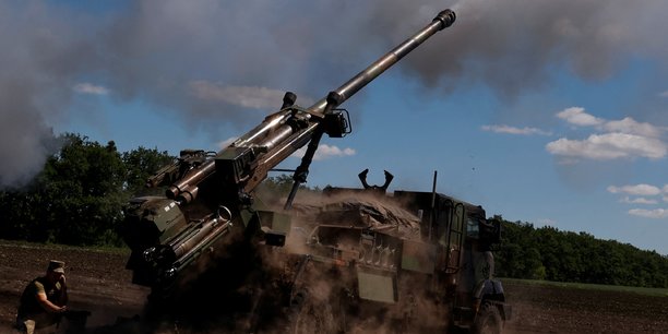 La France fournit des systèmes d'artillerie Caesar à l'Ukraine
