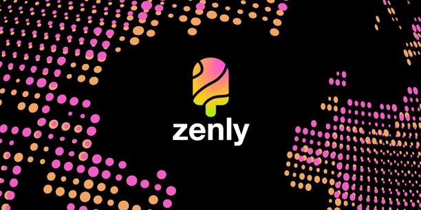 Le logo de Zenly, le réseau social français de la géolocalisation entre amis.