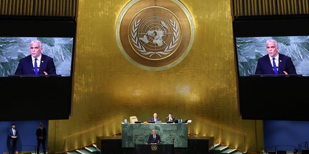 Le premier ministre israelien yair lapid s'adresse a la 77e session de l'assemblee generale des nations unies, a new york[reuters.com]