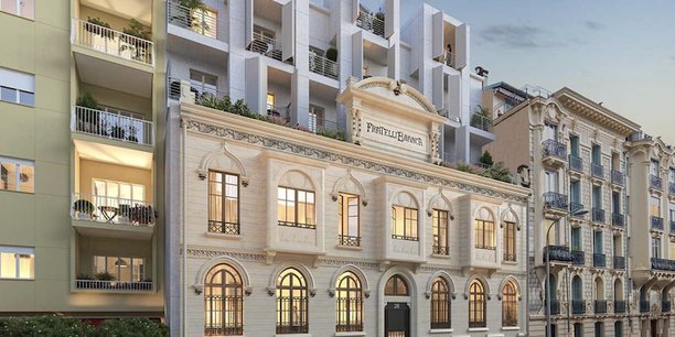 A Nice, le groupe Emerige mène la transformation du Palais Branca, ancienne usine d'embouteillages en immeuble d'habitation haut de gamme