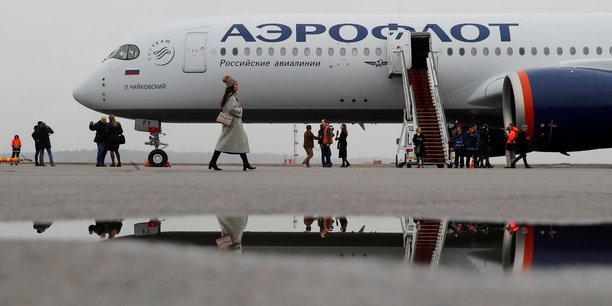 Photo d'un avion de la compagnie aerienne russe aeroflot a l'aeroport international sheremetyevo, a l'exterieur de moscou[reuters.com]