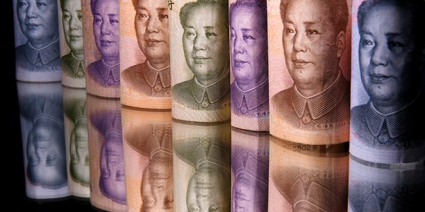 Photo d'illustration de billets en yuan chinois[reuters.com]