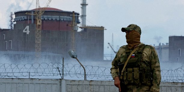 La centrale nucleaire de zaporizhzhia pres d'enerhodar[reuters.com]