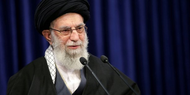 Photo d'archives montrant le guide supreme iranien, l'ayatollah ali khamenei, lors d'un discours televise, a teheran[reuters.com]