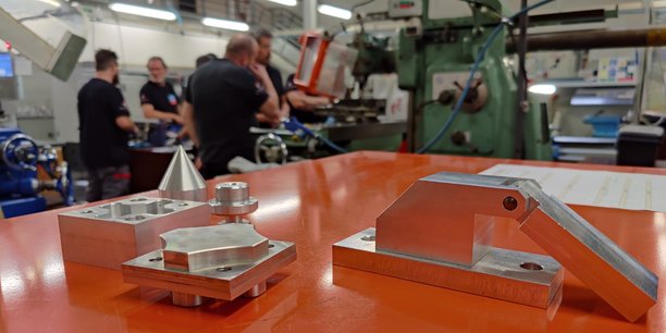 L'atelier d'usinage du Centre de formation d'apprentis de l'industrie (CFAI), à Bruges, forme à l'utilisation des machines mécaniques classiques comme aux nouveaux outils numériques.