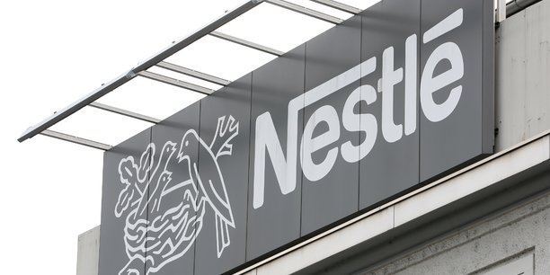 Logo de nestle dans une usine a konolfingen, en suisse[reuters.com]