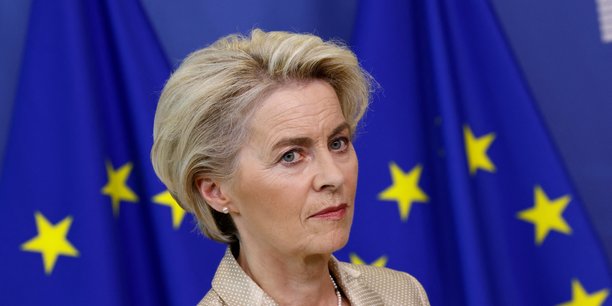 Ursula von Der Leyen, la présidente de la Commission européenne.