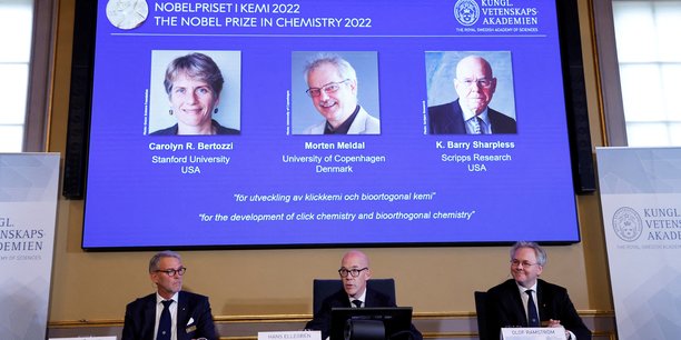Comite nobel de chimie annonce les laureats du prix nobel de chimie 2022[reuters.com]