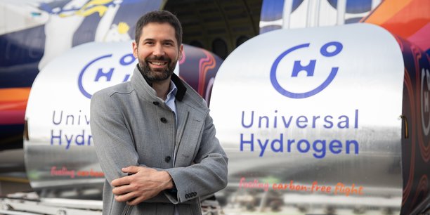 Pierre Farjounel, directeur général des opérations européennes d'Universal Hydrogen.