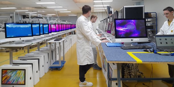 Dans son usine de Saint-Mathieu-de-Tréviers (Hérault), SOFI Group vient de lancer deux lignes de reconditionnement d'ordinateurs.