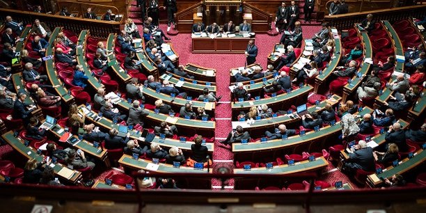 Au Sénat, l'opposition de droite a rejeté les amendements visant à taxer les superprofits en France.