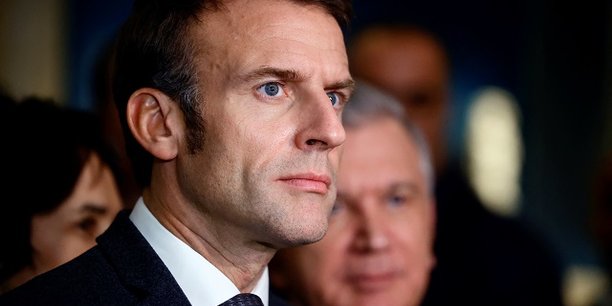Le président de la République Emmanuel Macron.