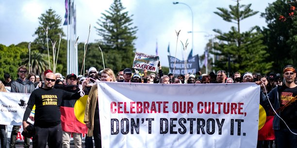 Photo d'archives des gens qui manifestent a perth, en australie[reuters.com]