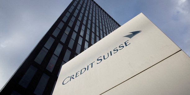 Le logo de la banque suisse credit suisse a zurich[reuters.com]