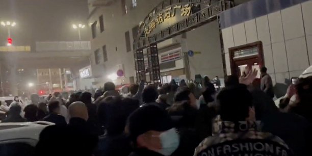 Manifestations contre les mesures de lutte contre l'epidemie de covid-19 a urumqi, dans le xinjiang-uygur, en chine[reuters.com]