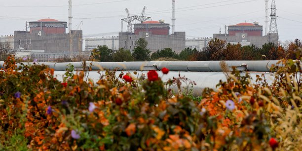 Photo de la centrale nucleaire de zaporijjia, a l'exterieur de la ville d'enerhodar[reuters.com]