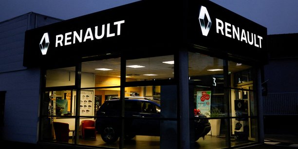 Le logo de renault a vertou, en nantes[reuters.com]